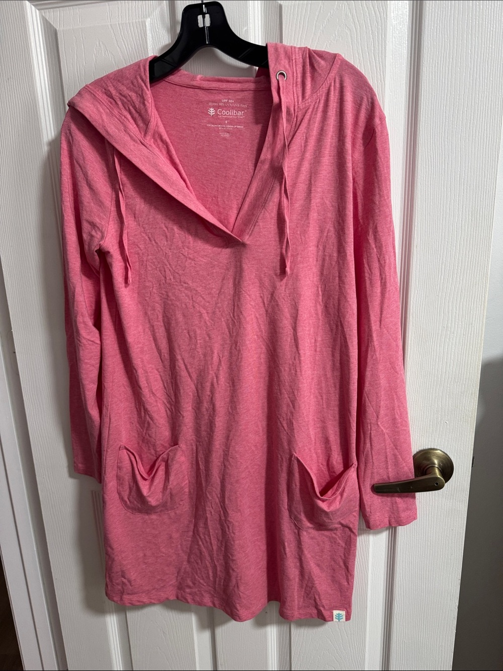 Coolibar Pink hoodie cover up
